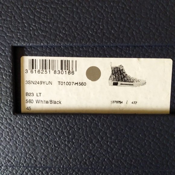 MEN'S DIOR B23 HIGH-TOP SNEAKER - Picture 8 of 9